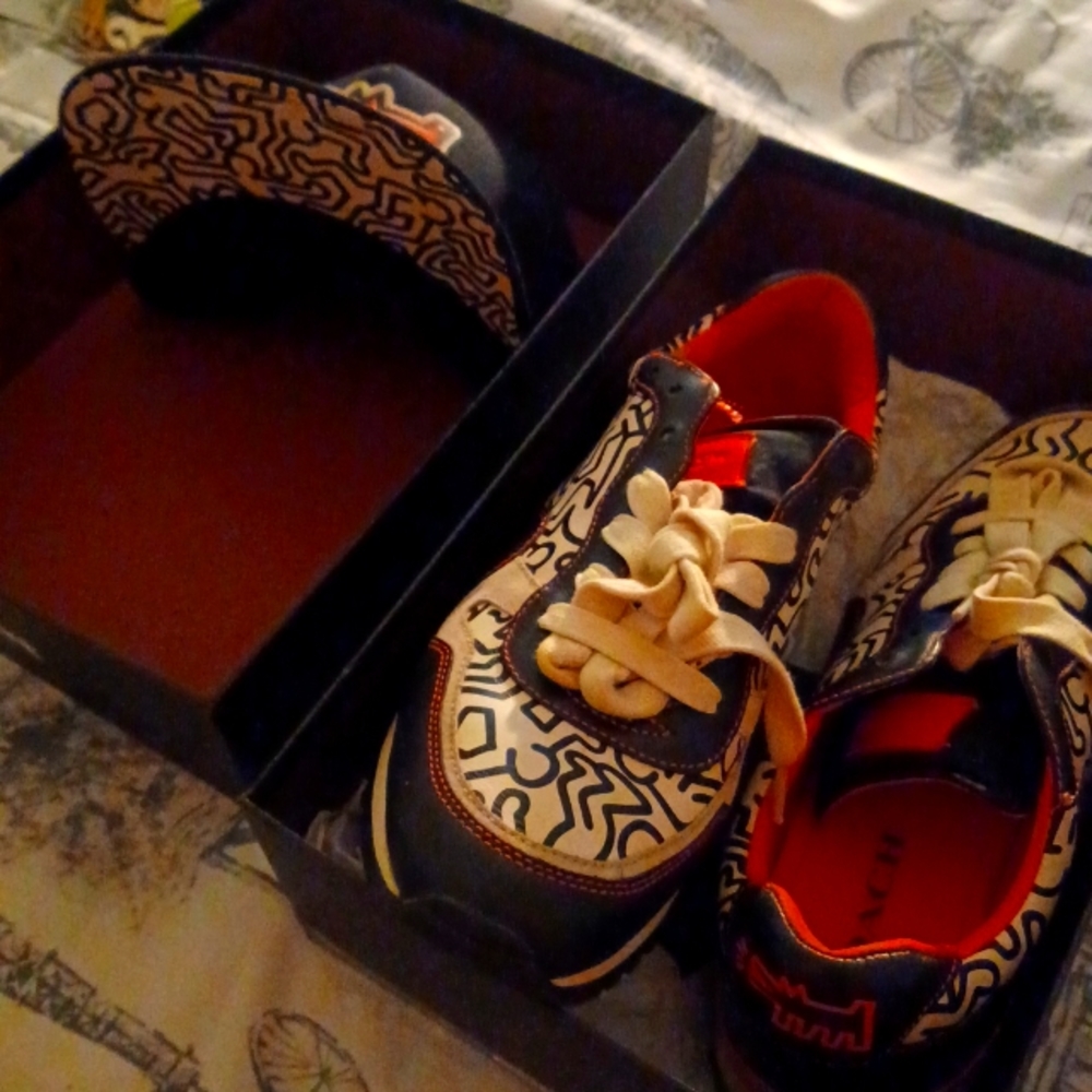 Shoes and hat